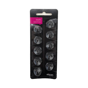 Oticon Domes - MiniFit Open, 6mm (10/pack)