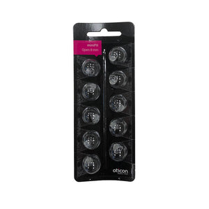 Oticon Domes - MiniFit Open, 8mm (10/pack)